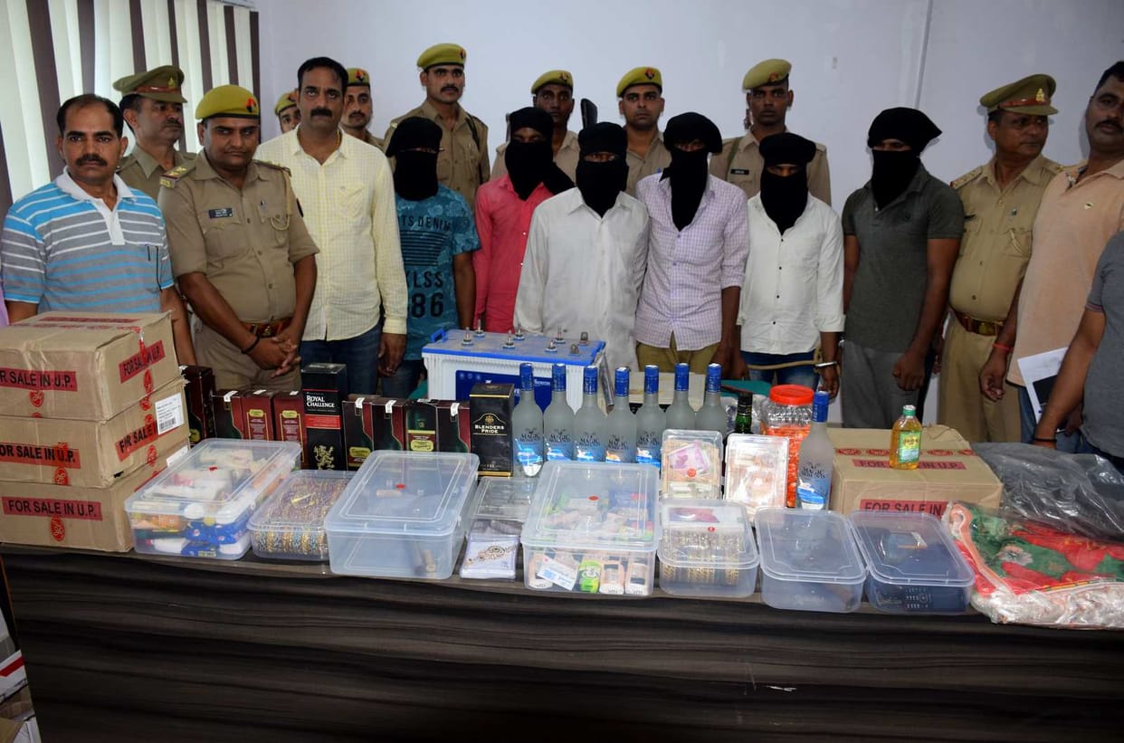 Looting from shops exposed, six arrested