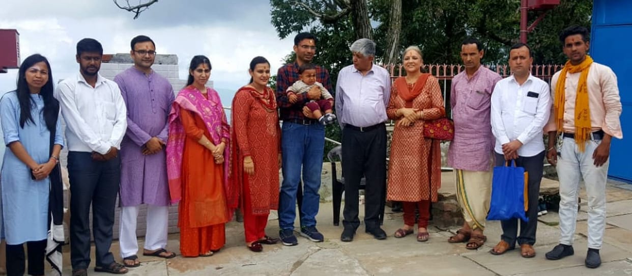 DM savin bansal visited jageshwar temple