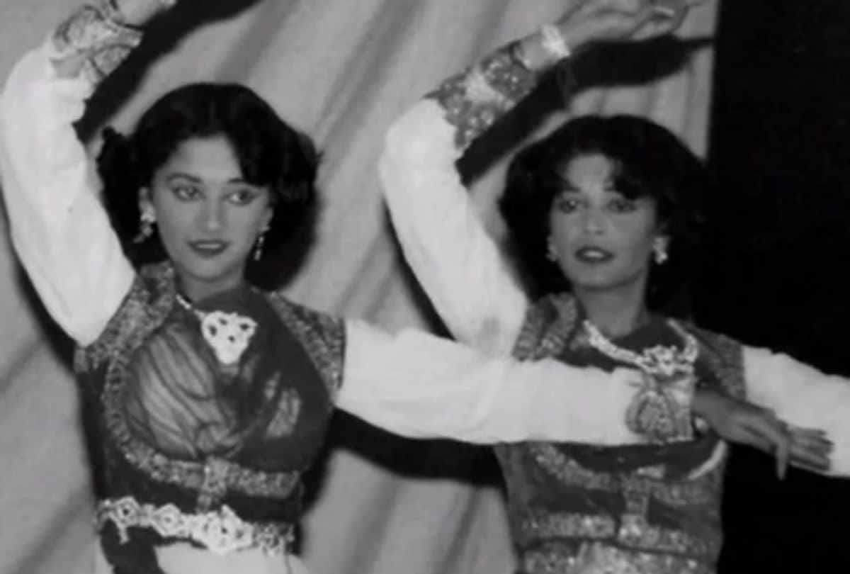 madhuri dixit two sisters rupa dixit and bharati dixit