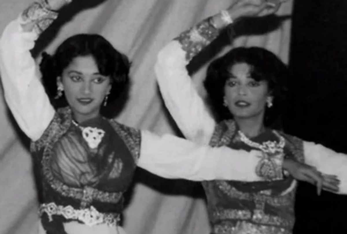 madhuri dixit two sisters rupa dixit and bharati dixit