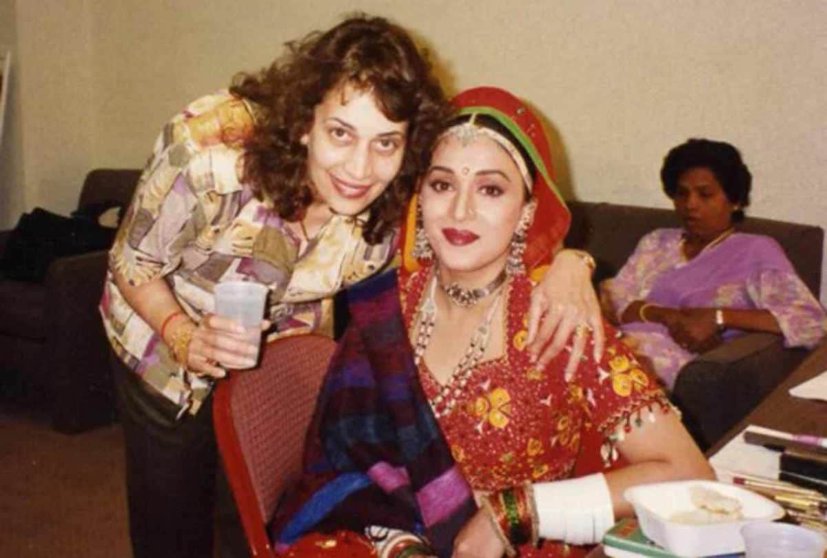 madhuri dixit two sisters rupa dixit and bharati dixit