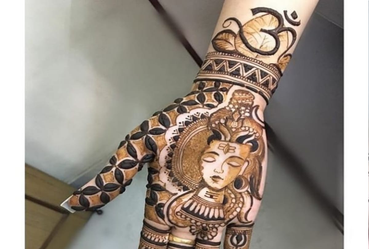 Mehndi Designs: Karva Chauth 2019 Latest Mehndi Design, Karwa Chauth Simple Mehndi Designs
