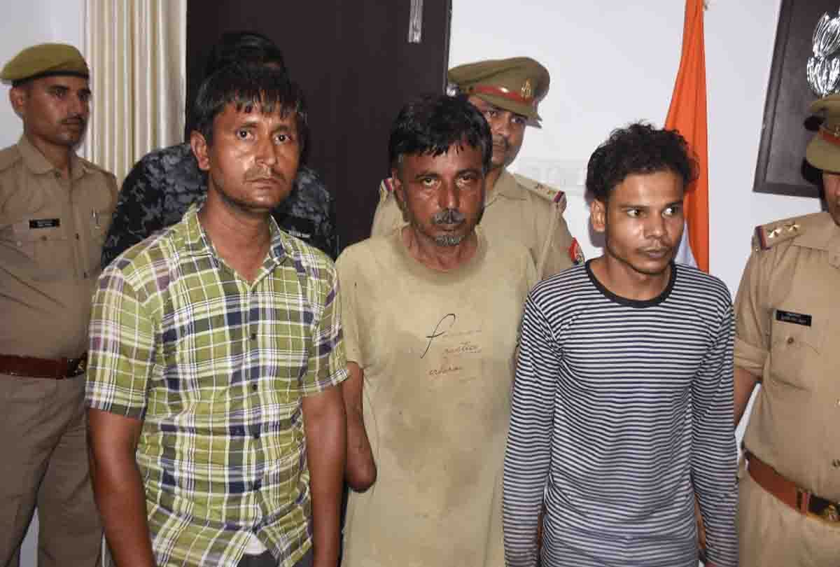 husband brutally murdered his wife and son
