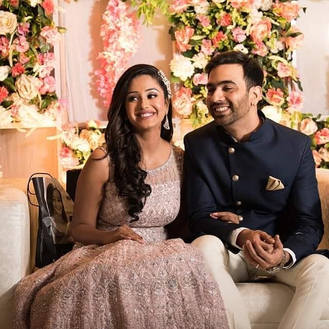 Tina Philip got engaged with actor boyfriend Nikhil Sharma in delhi