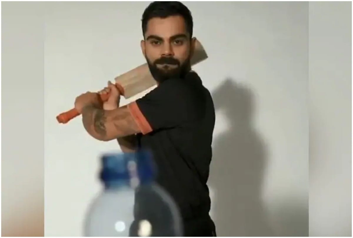 Watch After Shikhar Dhawan and Yuvraj Singh Virat Kohli aces the bottle cap challenge