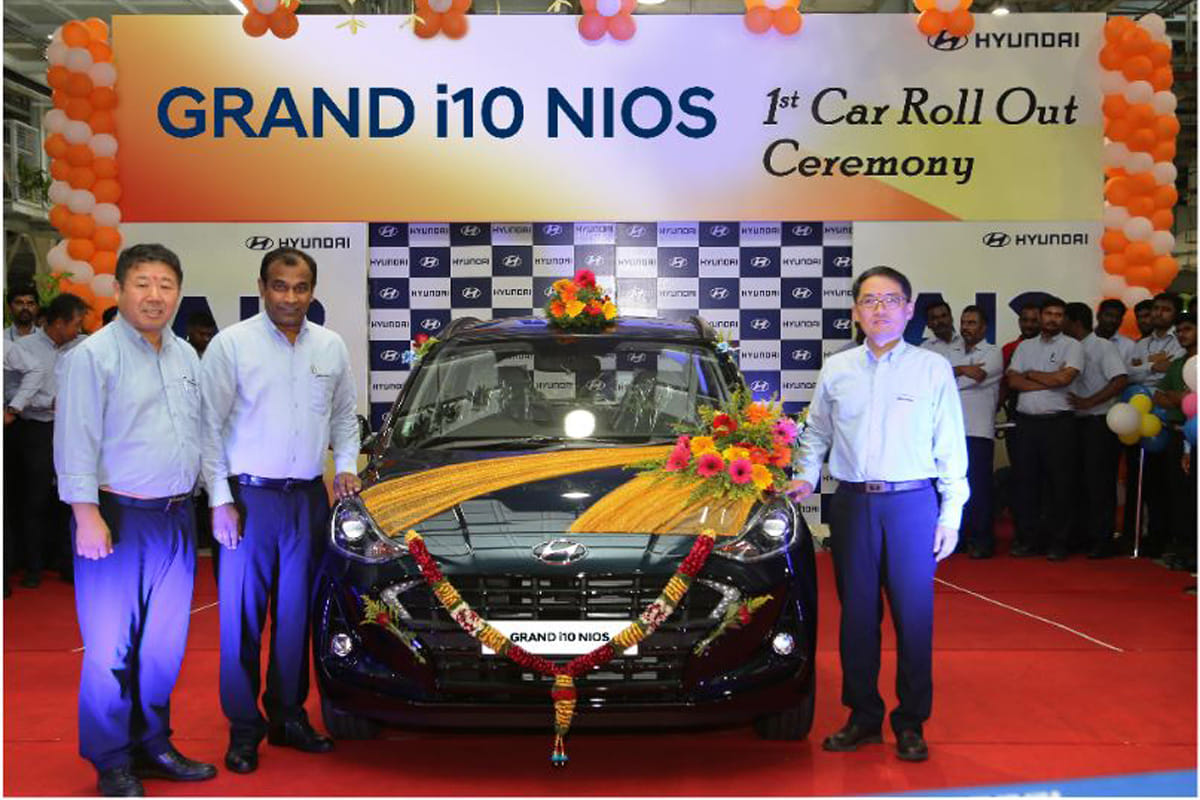 Hyundai Grand i10 Nios first Made in India unit rolled out