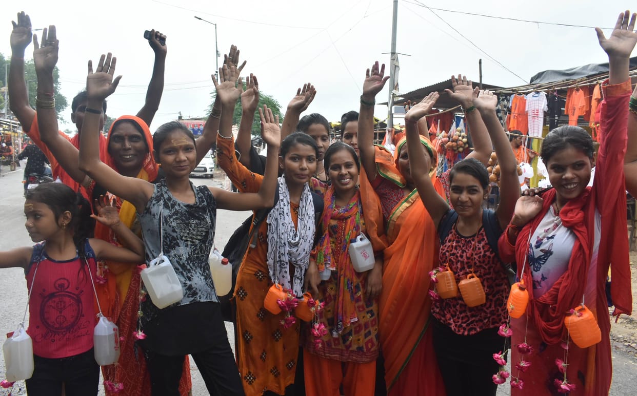 A crowd of devotees will gather on the fourth Monday