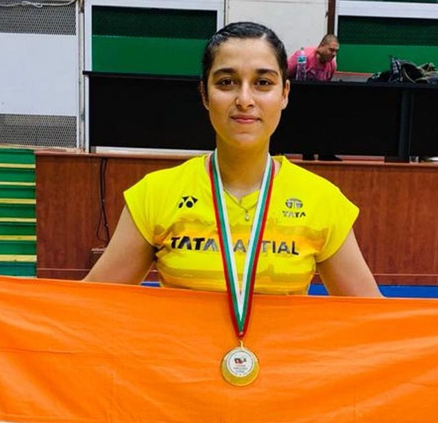 aditi won gold medal