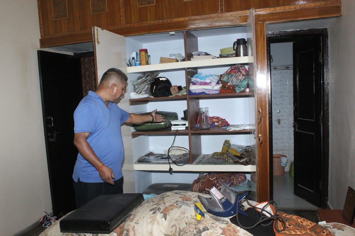 theft from degree college principals home