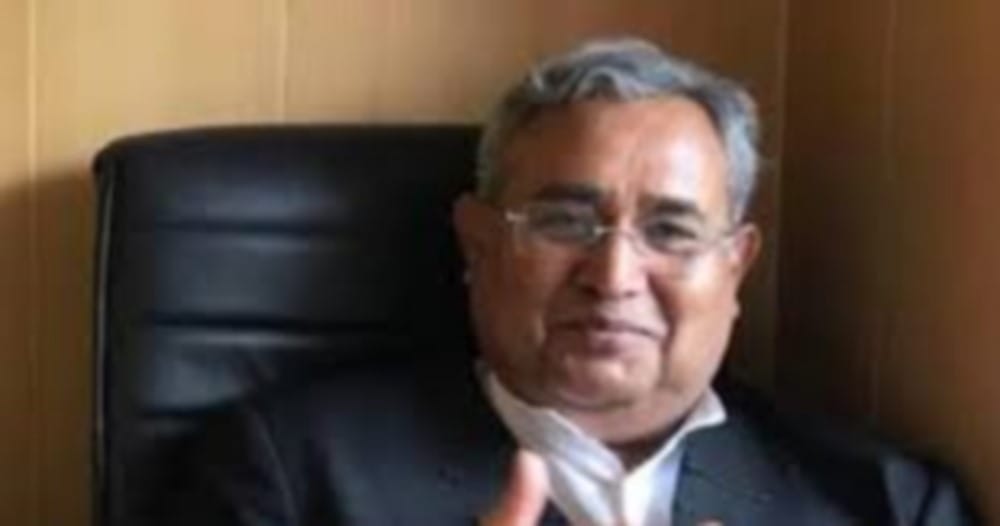 Former Solicitor General Amarendra Sharan dies due to heart attack