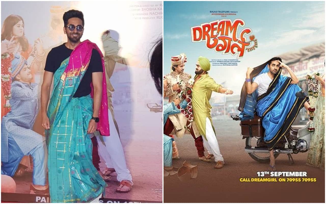 Ayushmann Khurrana revealed shocking thing about Dream Girl says scared to drape a saree