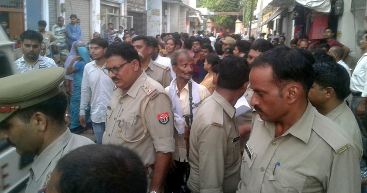 child death in kasganj