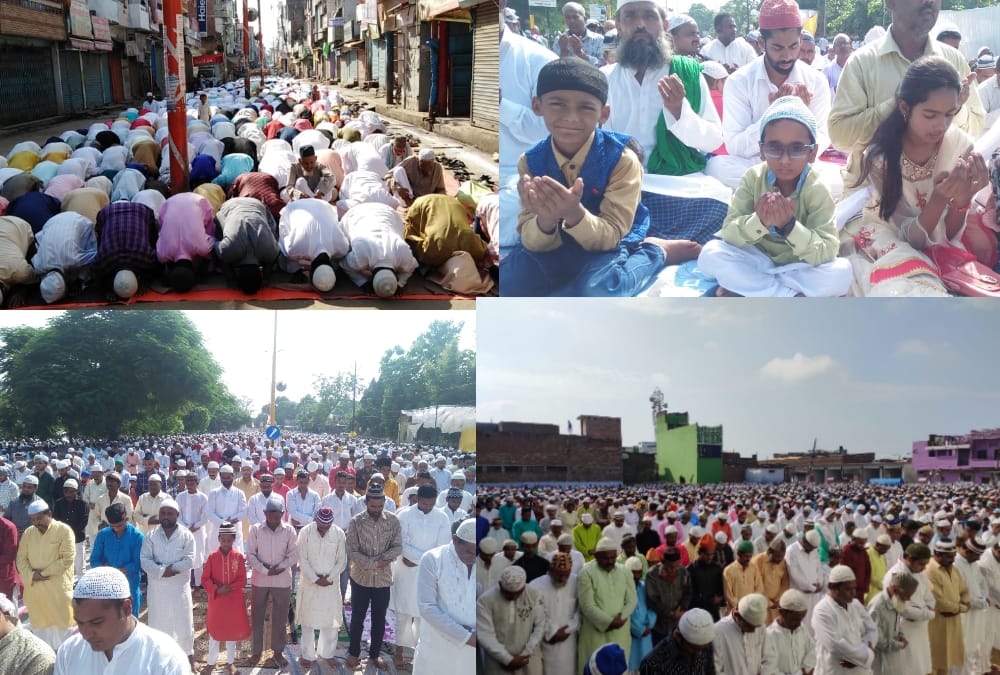 Pics of bakreed celebration in Uttar Pradesh.