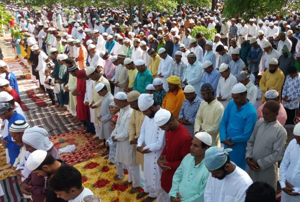 Pics of bakreed celebration in Uttar Pradesh.