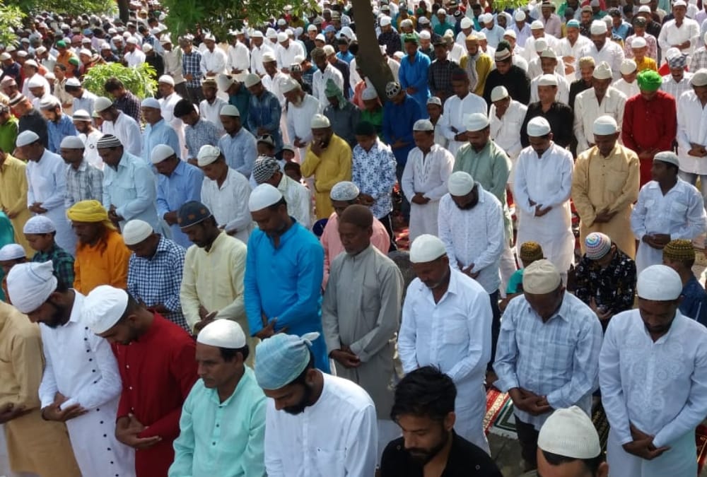 Pics of bakreed celebration in Uttar Pradesh.