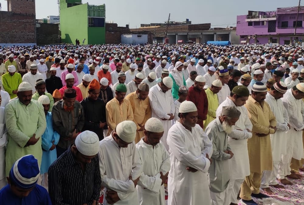 Pics of bakreed celebration in Uttar Pradesh.