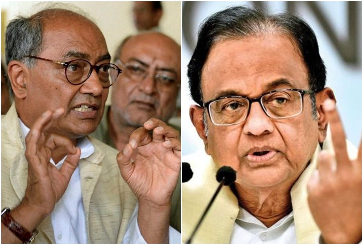 Digvijay Singh and p Chidambaram attacks on Modi Government on article 370 in Jammu and Kashmir