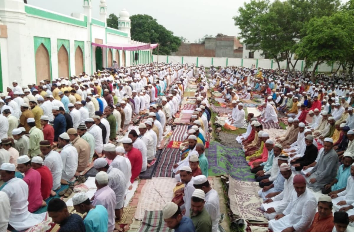 Eid al-Adha Namaz exclusive pictures from west up