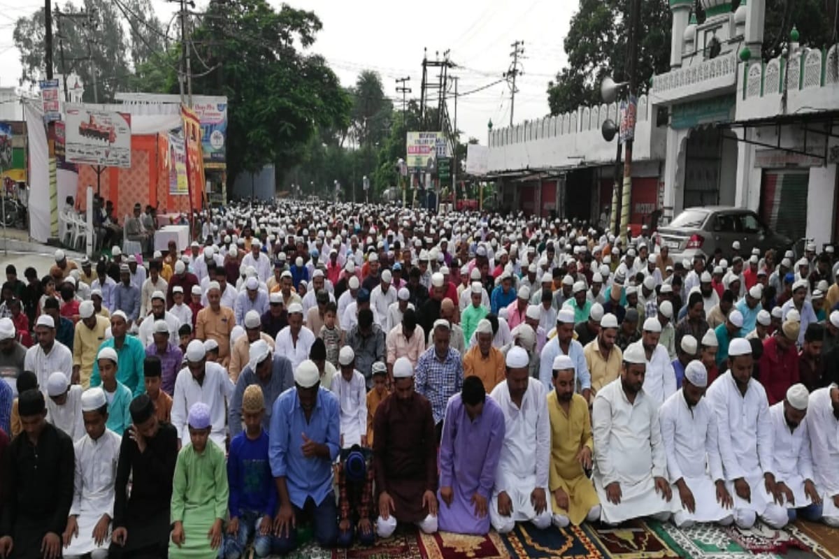 Eid al-Adha Namaz exclusive pictures from west up