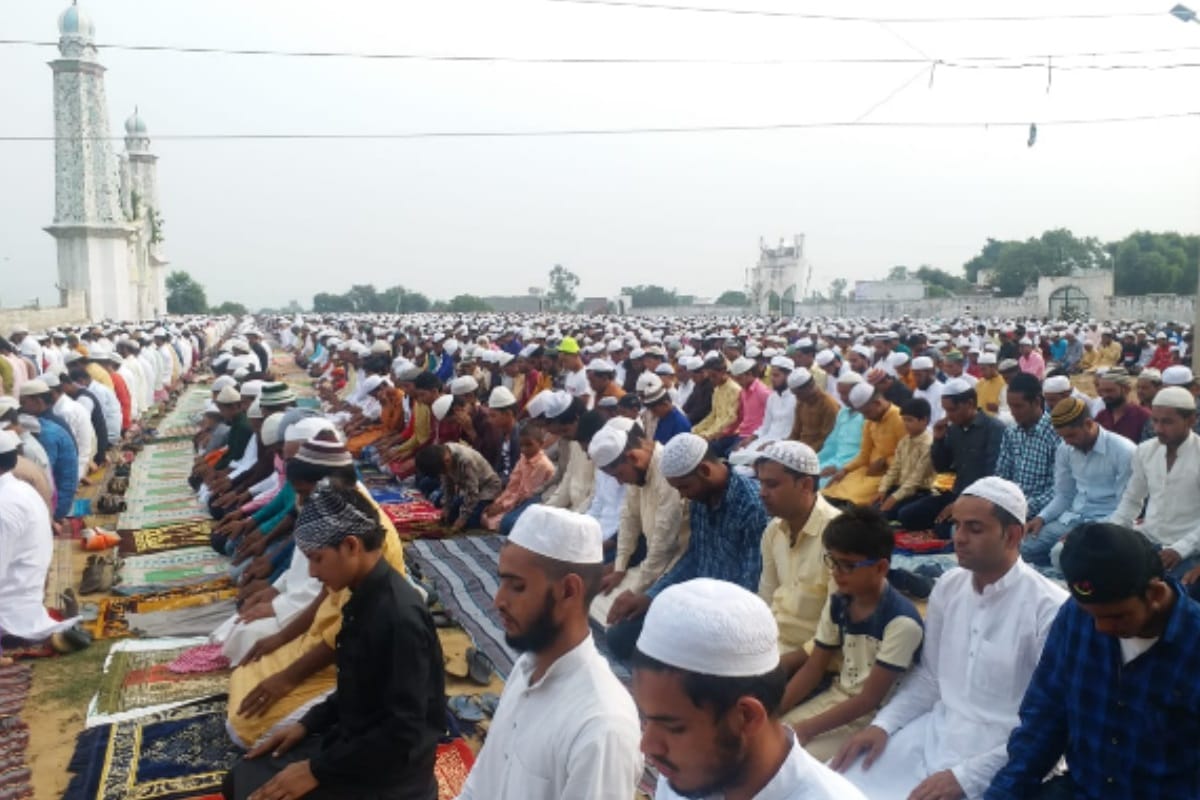 Eid al-Adha Namaz exclusive pictures from west up