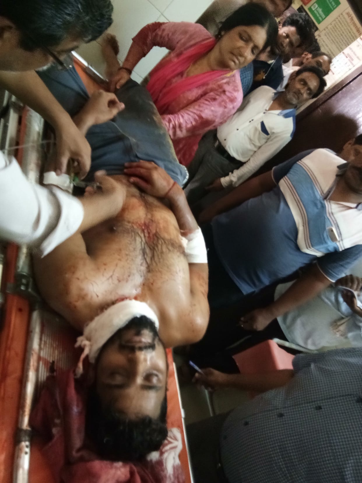 Youth injured in CRPF jawan's attack