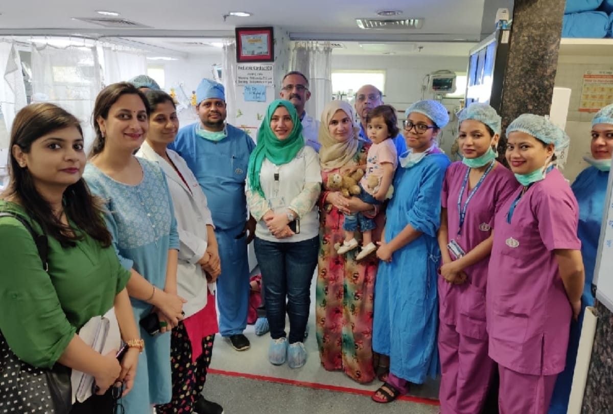 Two Iraqi girls get healthy after heart operation at Sir Gangaram Hospital in Delhi