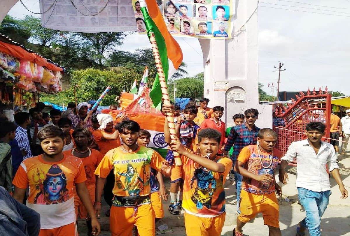 in view of security police deployed in guise of kanwariyas cctv cameras installed in the camps