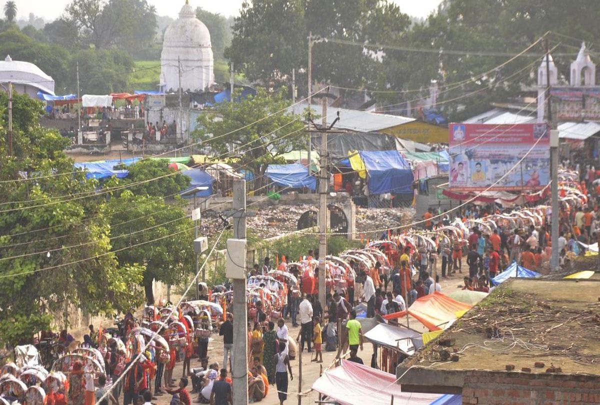 devotees gathered in bateshwar on last somvar of sawan 2019