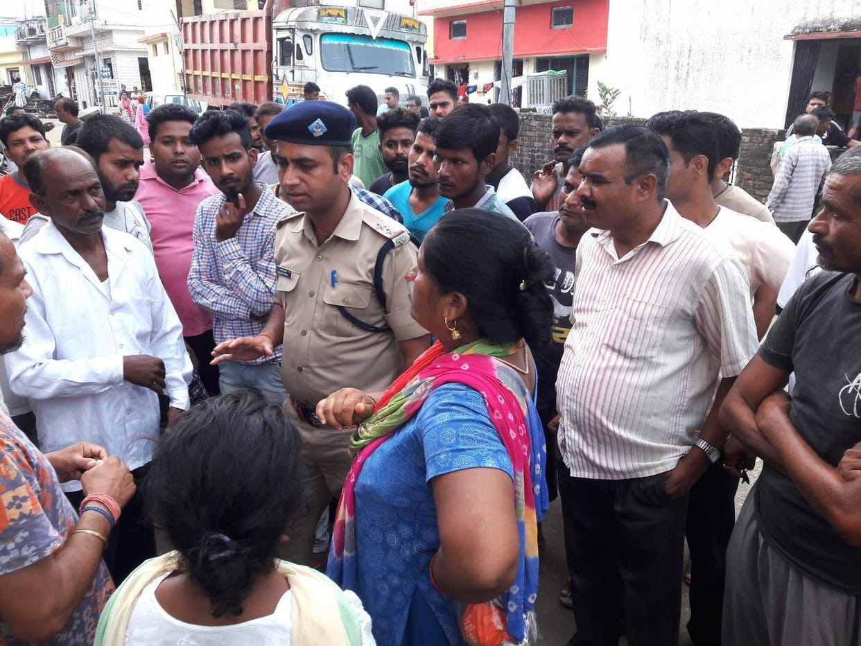 Uproar caused by damaging overloaded mining