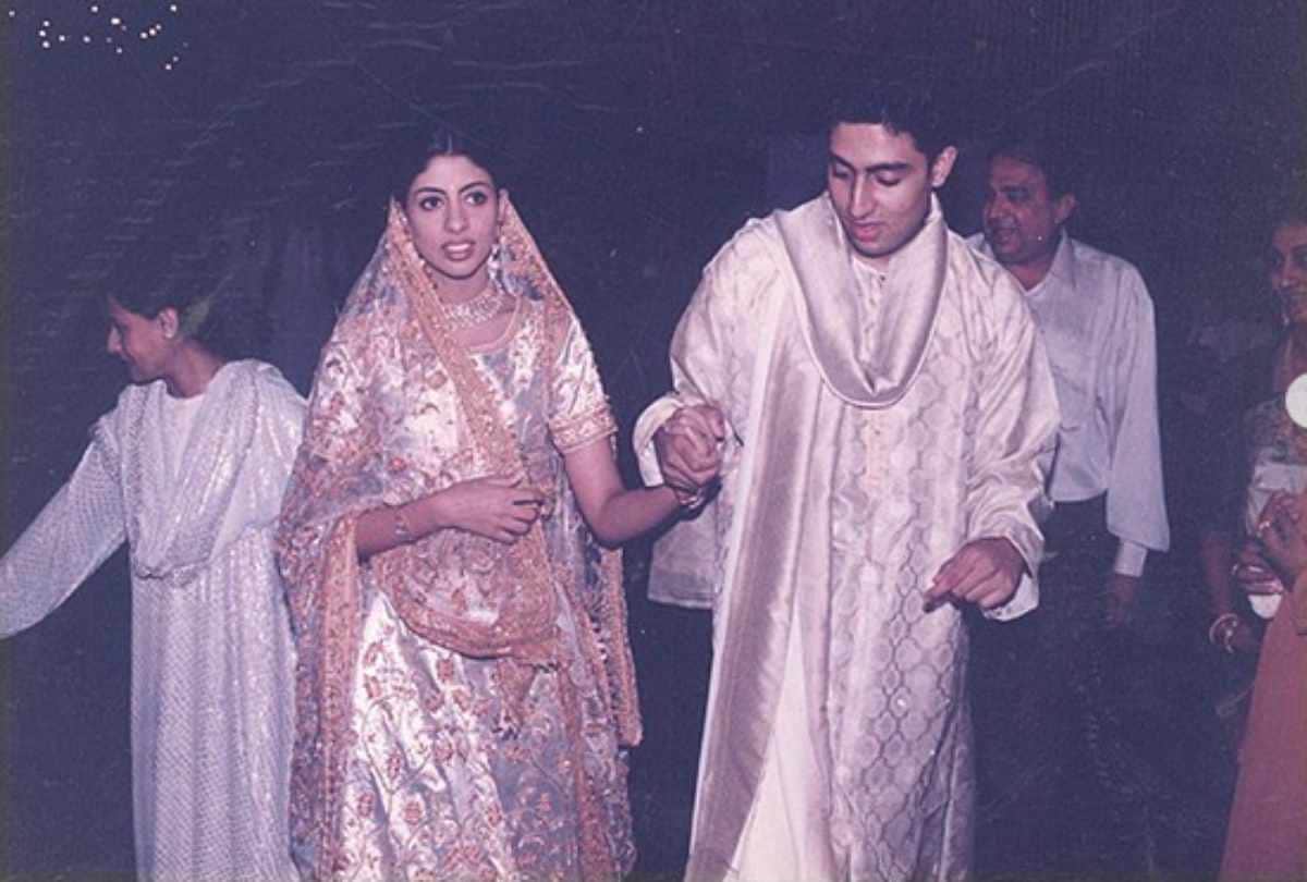 Shweta Bachchan Wedding Album Photos: unseen photos amitabh bachchan and jaya bachchan