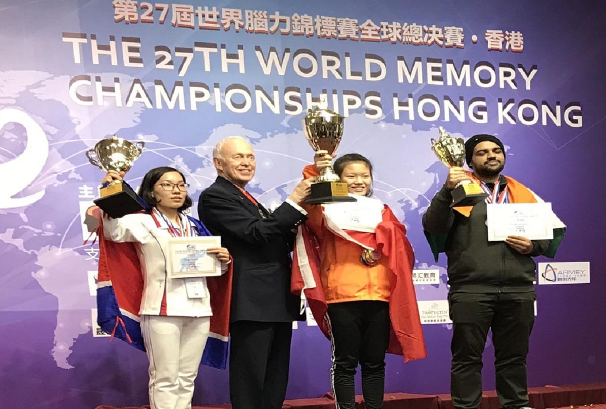 North Korean Girl Pang Un Sim memorised 5187 binary numbers at World Memory Championships