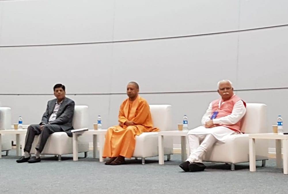 Second day of Yogi Adityanath Russia visit.