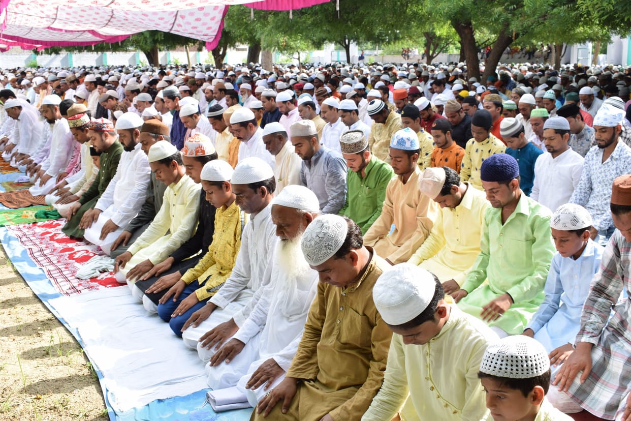 eid in mainpuricelebration in