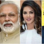 pm modi, sunny leone, shah rukh khan