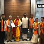 एसडीएफ के दस विधायक भाजपा में शामिल