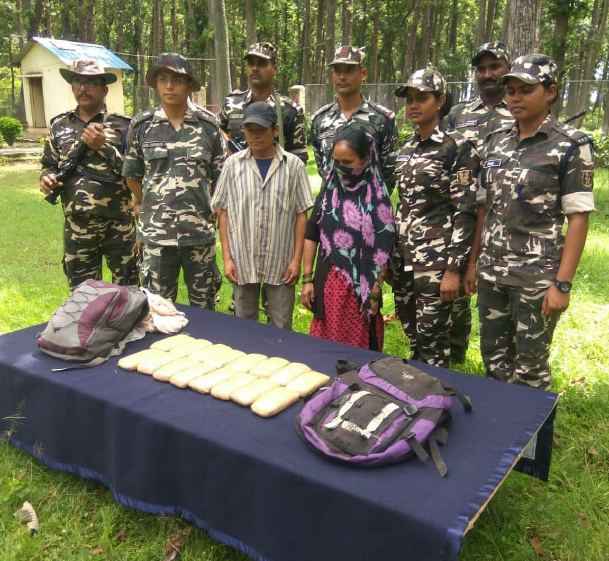 Two Nepali arrested with 8.5 kg hashish