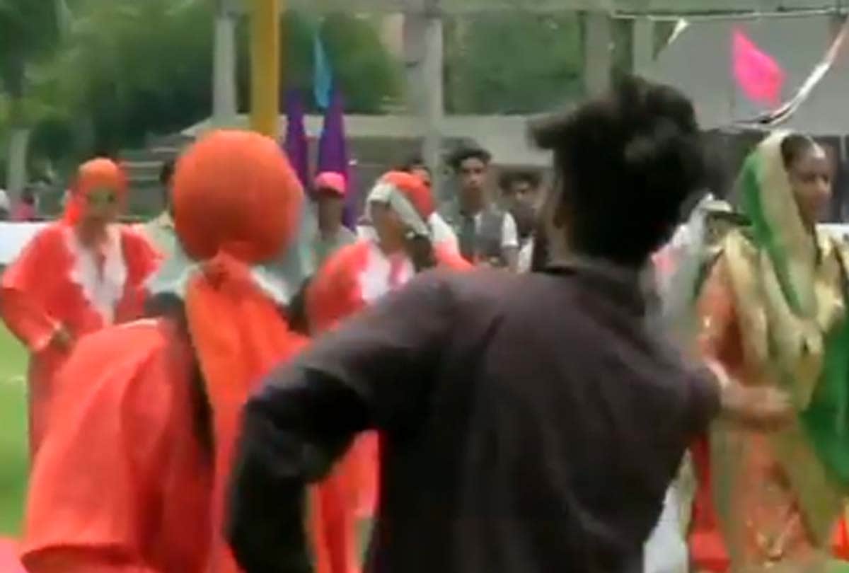 Jammu and Kashmir Cultural programme rehearsals at Sher-i-Kashmir stadium ahead of Independence Day