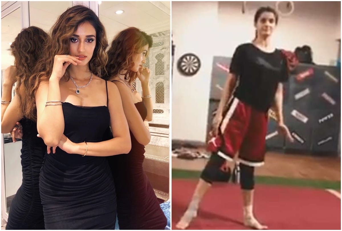 Disha Patani instagram stunt video and users Reaction is Viral