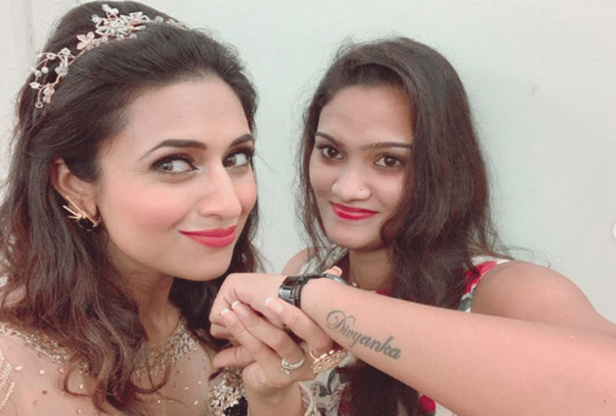 divyanka tripathi fan get tattoos on her name and face
