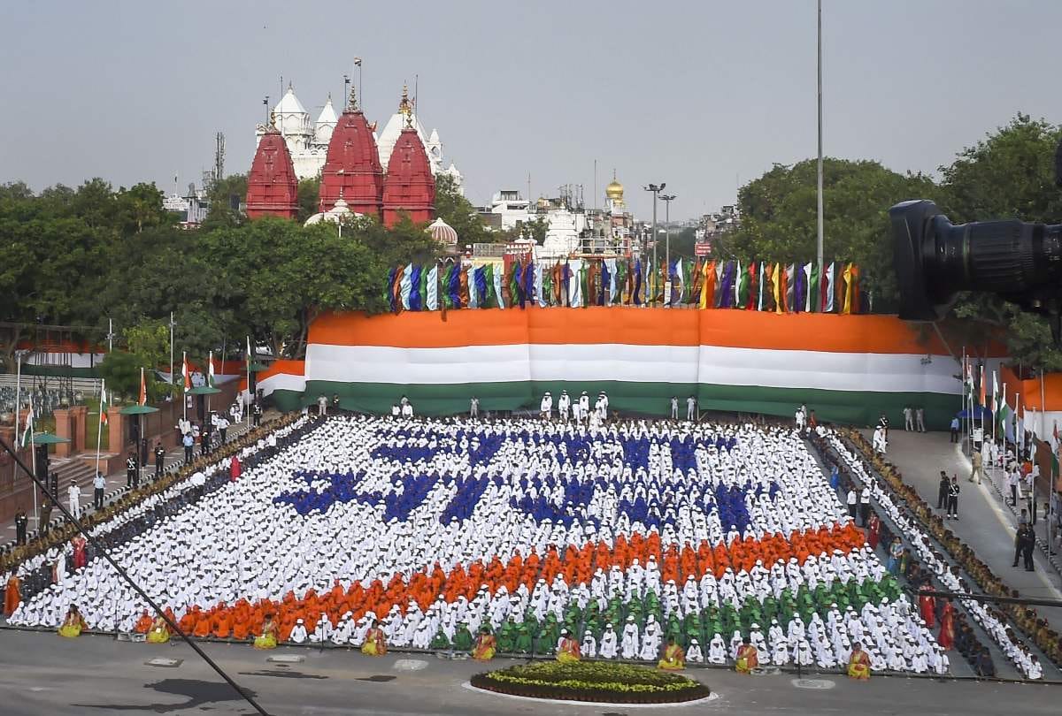 delhi 73 independence day full dress rehearsal at red fort see in photos