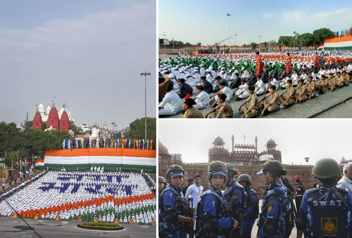 delhi 73 independence day full dress rehearsal at red fort see in photos