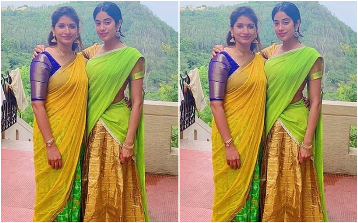 Janhvi kapoor visits tirupati temple on her mom Sridevi birthday
