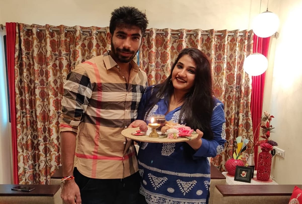 Cricketer Jasprit Bumrah Celebrates Raksha Bandhan Early Due To odi series