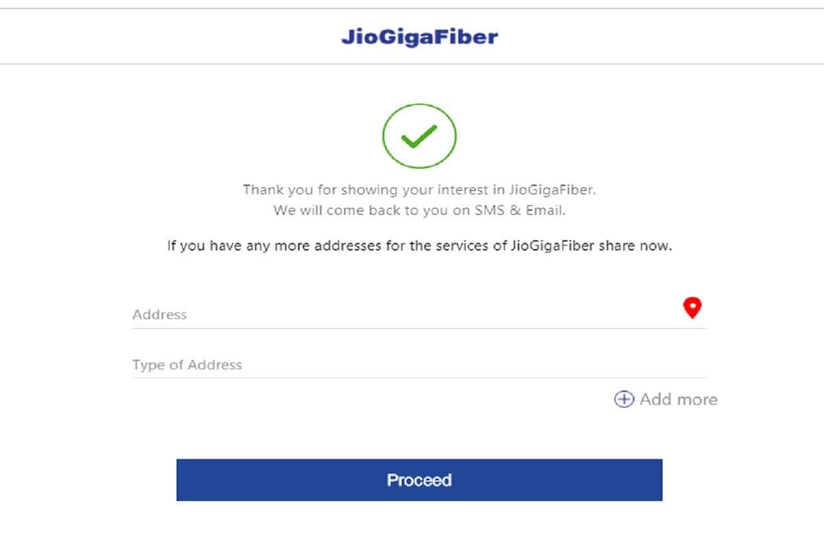 How to register for Jio GigaFiber online know in step by step process