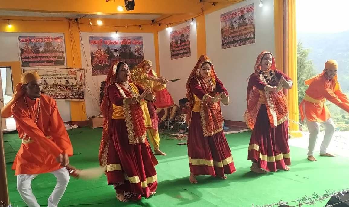 Cultural programme in Chami-chaumel