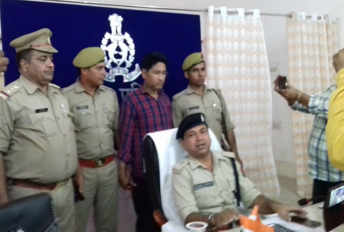 main accused arrested of apo nutan yadav murder in etah
