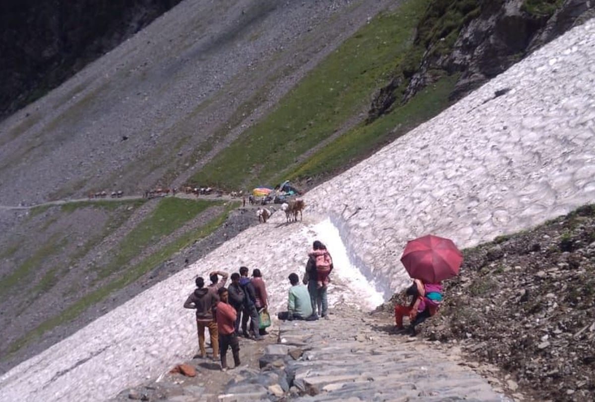 mani mahesh yatra 2019 not official started yet but pilgrims on the way for yatra