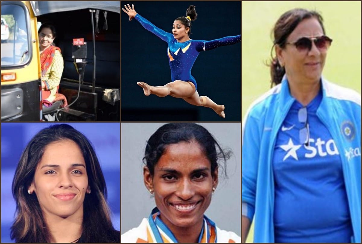 Proud Indian women recognized for their talent PT Usha Sania Mirza Saina Nehwal Marycom