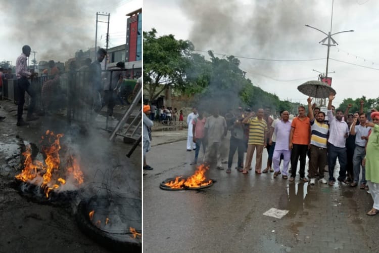 Punjab Shutdown on Call of Ravidas Samaj, Punjab band