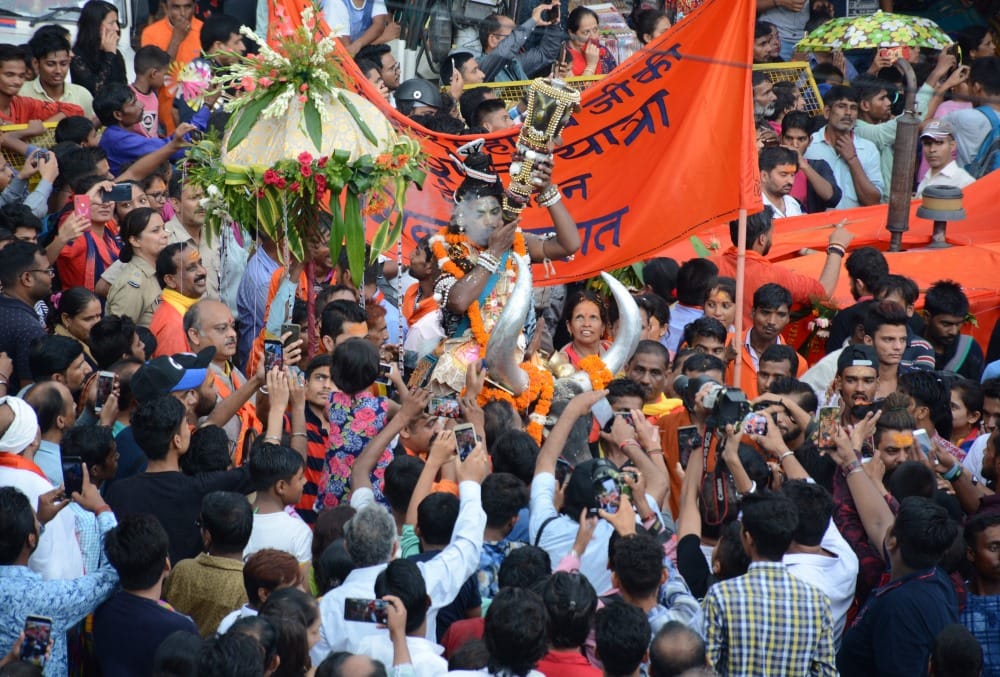 tapkeshwar mahadev shobha yatra